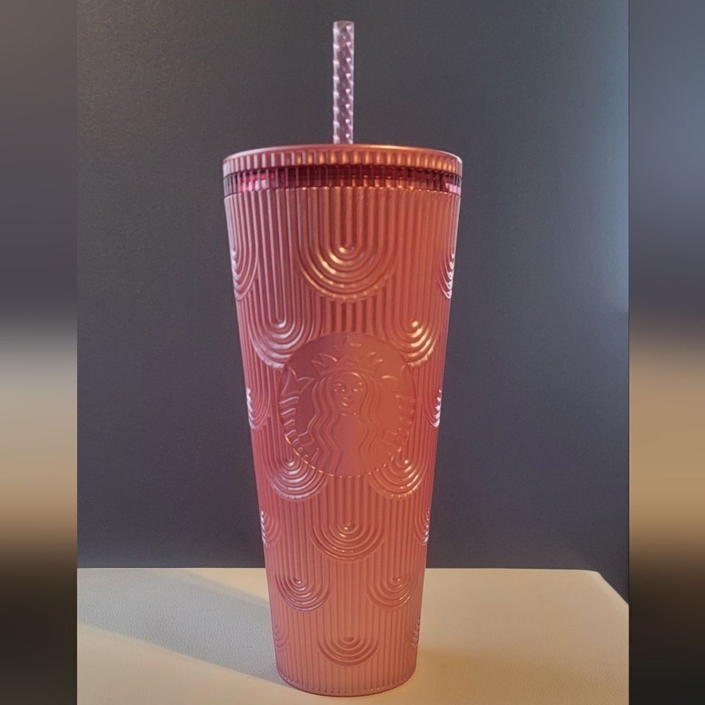 New Starbucks Rainbow Print 24oz Tumbler